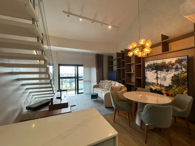 Cobertura Duplex para Locação em Florianópolis, Bom Abrigo, 2 dormitórios, 2 banheiros, 2