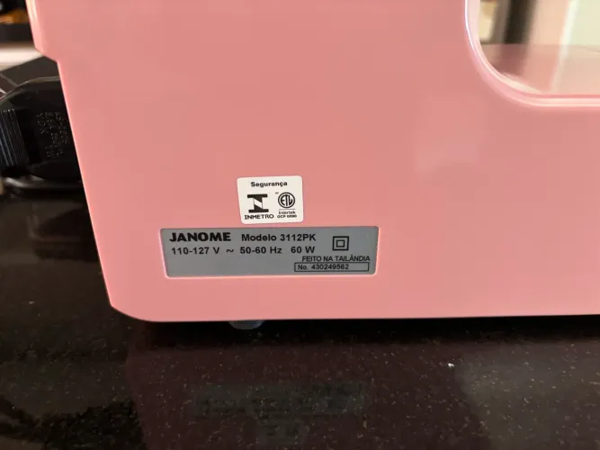 Maquina Janome reta 2008s