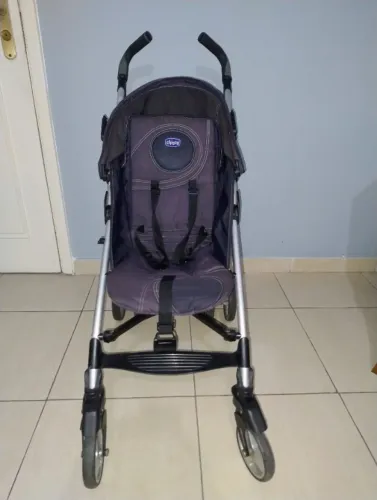 Carrinho Chicco Liteway - Leve, Ótimo Estado (Fecha Estilo Guarda-Chuva)