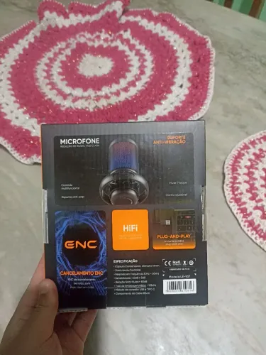 Microfone novo