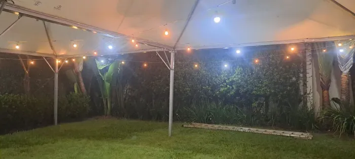 Varal de lâmpadas aluguel