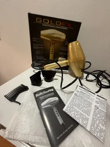 Secador de cabelo BabylissPro GoldFX