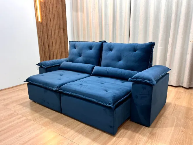 Sofá retrátil reclinável Premium