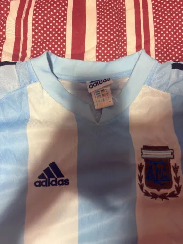 Camisa da Seleção da Argentina (Adidas -Copa 2002)