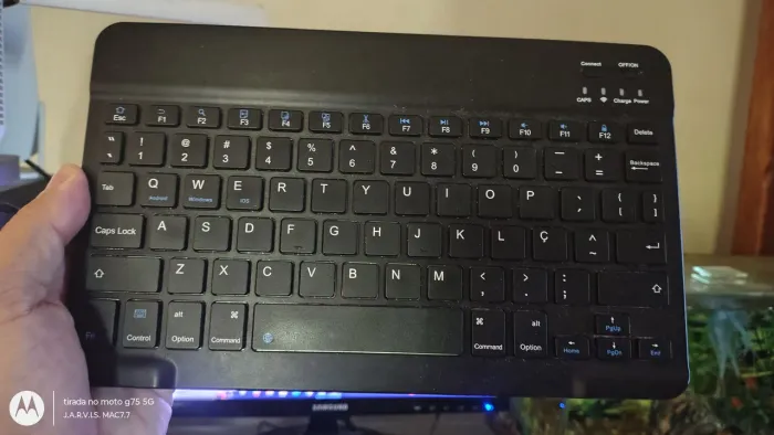 Teclado wireless bluetooth