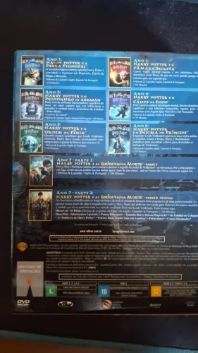 Coleção 8 filmes Harry Potter em DVD