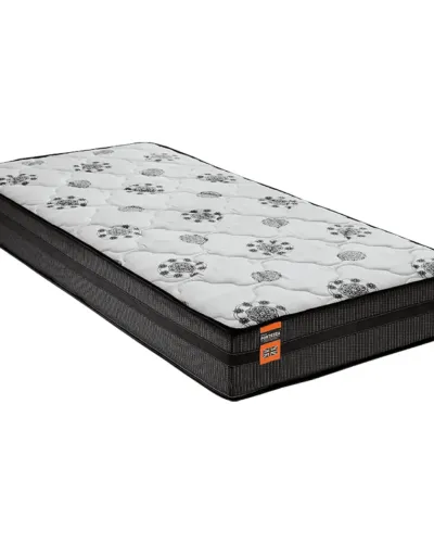 Sem uso 2 Colchões Solteiro Molas suporta 200 kg Max Force Pro Cinza