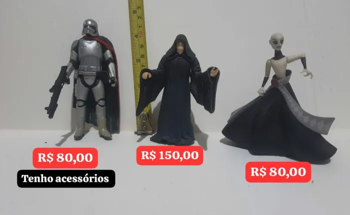 Bonecos Star Wars vendo separado