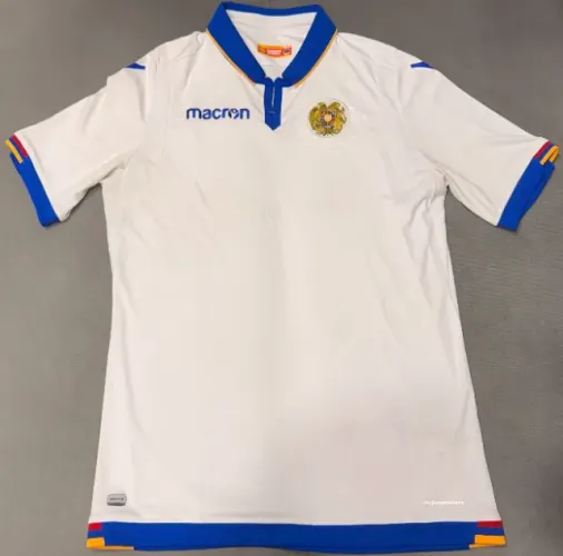 CAMISA DA SELEÇÃO DA ARMÊNIA 2018/19 AWAY - ORIGINAL