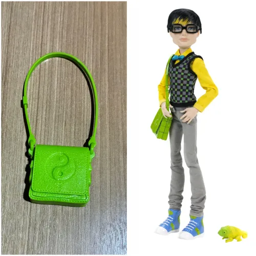 Mattel acessório bolsa do boneco monster high jackson jekyll g1 2011 original coleção 