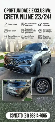 Hyundai Creta N Line 1.0 TB 12V Flex Aut. 2024