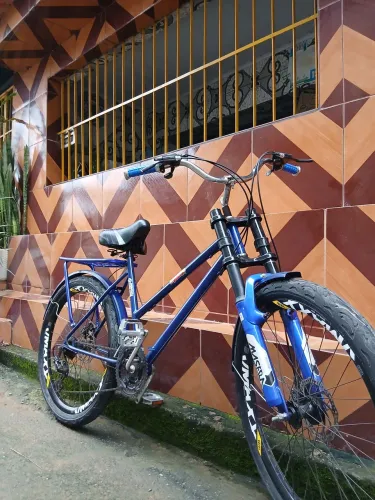 Bicicleta Personalizada Azul