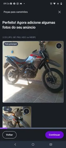 Moto linda em um bom preço vem