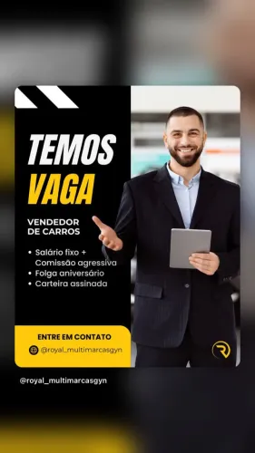 Vendedor de seminovos 