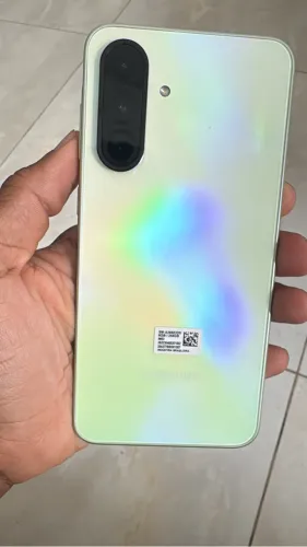 A26 Zero com nota e na caixa
