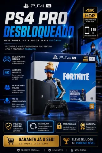 Ps4 pro desbloqueado