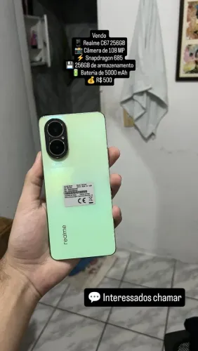 Realme C67 256GB - Câmera 108MP e Bateria 5000mAh (Melhor Preço)
