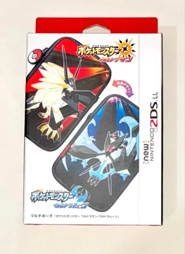 Case / bolsa Pokémon Ultra Sun Ultra Moon sem uso 