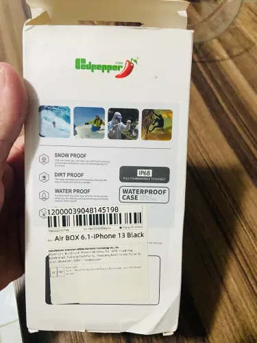 Case a prova d?água para iPhone 13