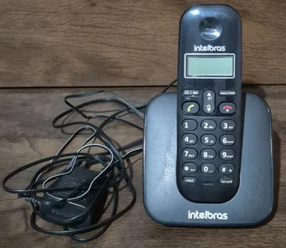 Telefone sem Fio Intelbras TS 3110 Preto