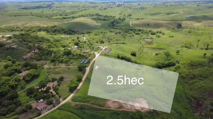 Terreno com 2.5hectares em Nazaré da mata
