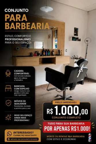 Cadeira de barbeiro