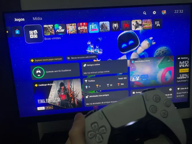 PS5 SLIM 1TB + 1 controle