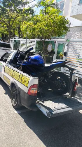 Reboque de motos frete mudanças 