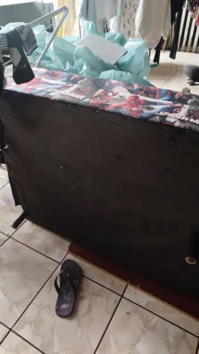 Doação de cama pra criança tema homem aranha