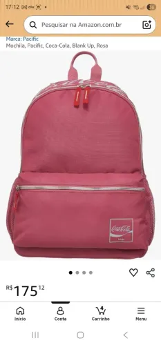 Mochila coca cola