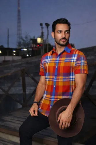 Camisa Xadrez Moderna e Elegante
