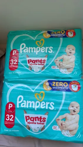 Pampers pants tamanho P