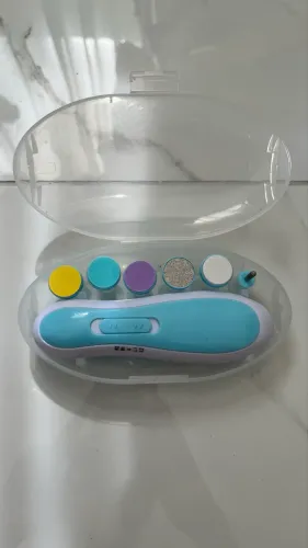 Lixa de unha elétrica para bebê