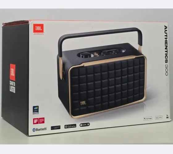Caixa de som JBL Authentics 300 - 100W RMS - Lacrada NF e Garantia