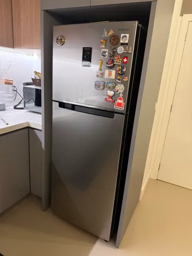 Geladeira Duplex Frost Free Inox - SAMSUNG - Digital Inverter