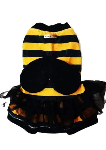 vestido abelha para cães e gatos emporium distripet