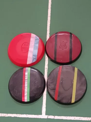 Lote 4 botões jogo de botão 
