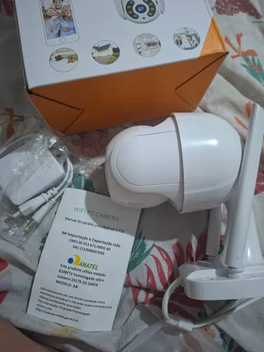 Câmera Segurança Ip Interna Externa Wifi iCSee Infravermelho Prova D?Água - HW