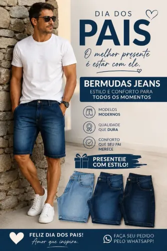 Bermudas masculina