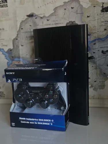 Playstation 3 super slim desbloqueado +5mil jogos