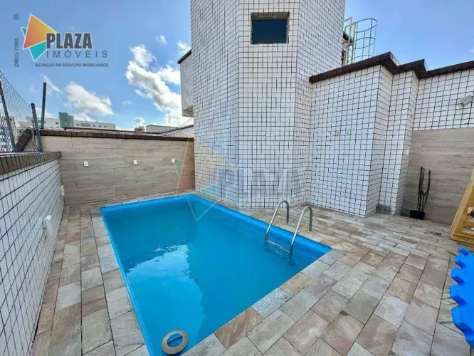 Cobertura para alugar, 252 m² por R$ 9.000,00/mês - Vila Guilhermina - Praia Grande/SP