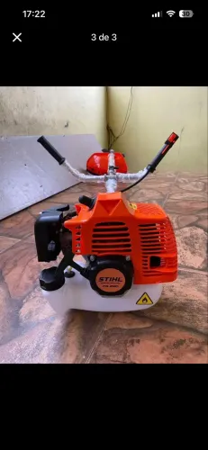 Roçadeira nova lacrada stihl fs 290 com todos seu accesorios