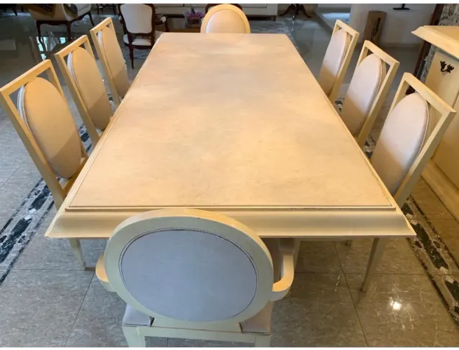 Vendo sala de jantar 08 lugares com buffet 