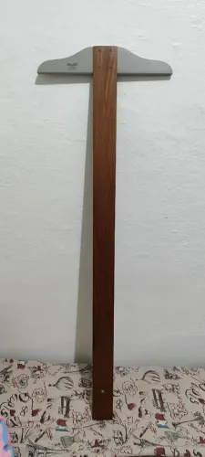 Régua T para Desenho Técnico em Madeira - Ótimo Estado
