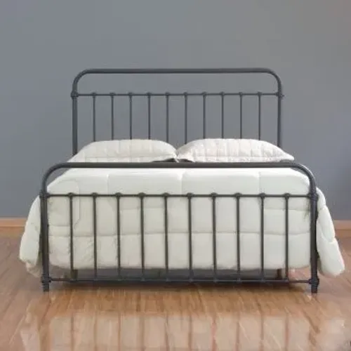 Cama ferro fundido queen preta