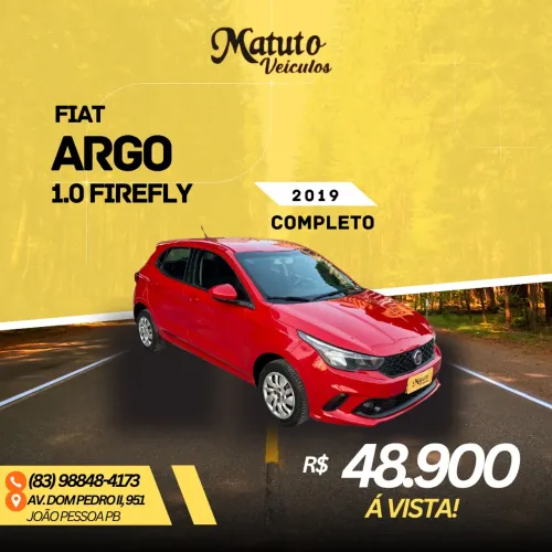 Fiat Argo 1.0 6V Flex. 2019