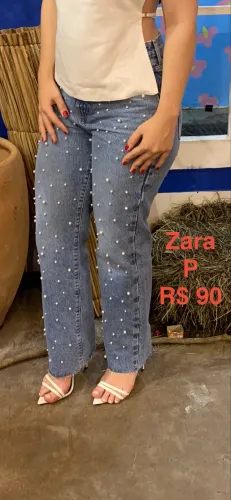 Calça jeans zara