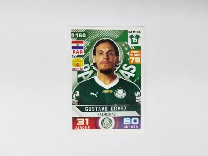 Card Game Brasileirão 2025: Gustavo Gómez - Palmeiras