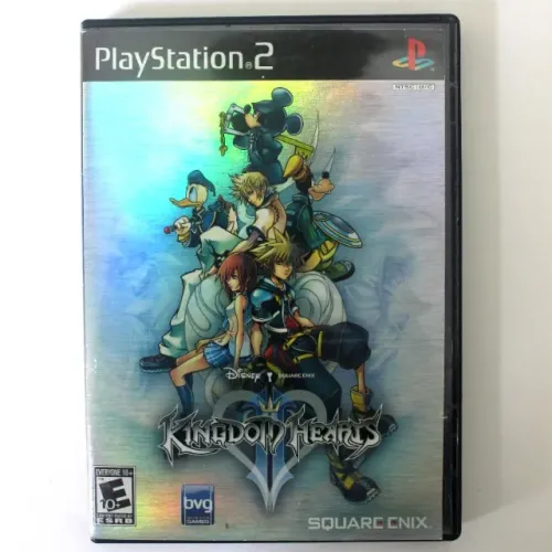 Kingdom Hearts 2 para PlayStation 2 completo, em perfeito estado de conservação