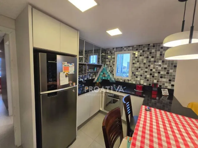 Apartamento com 1 dormitório, 53 m² - Bairro Jardim - Santo André/SP